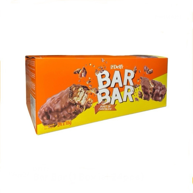 

DELFI Bar Bar 1 Box Isi 24 Pcs @18 Gram