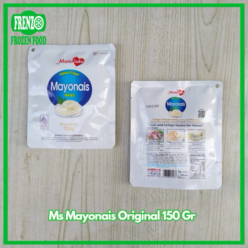 

Ms Mayonais Original 150 Gr