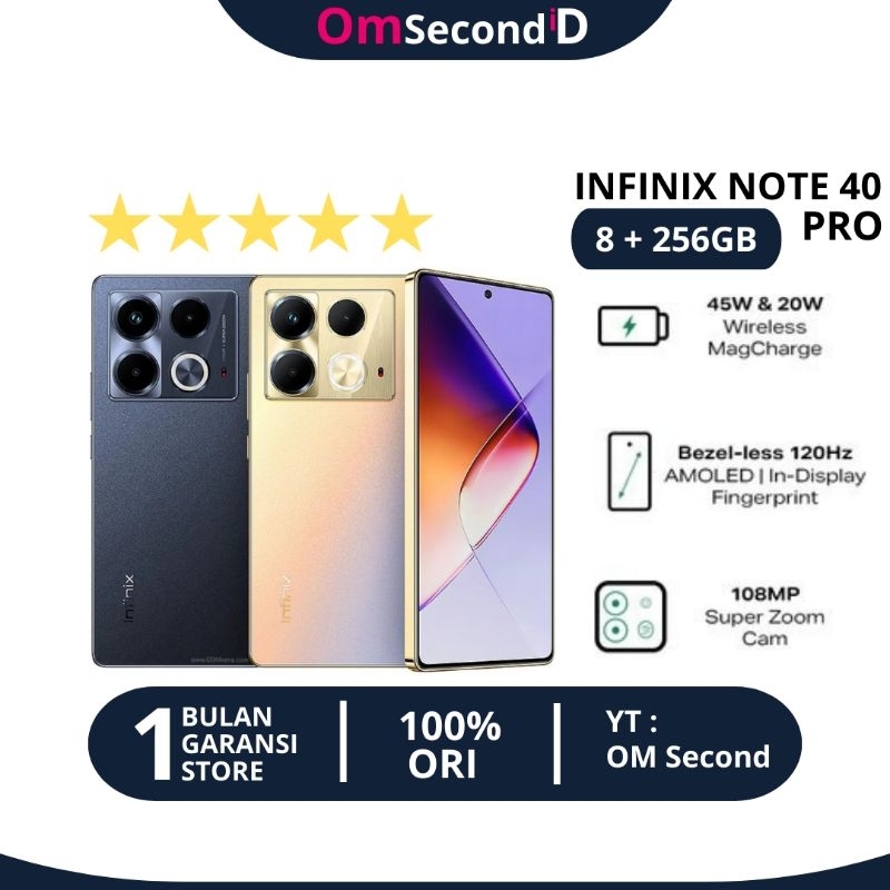 INFINIX NOTE 40 8/256 SECOND FULLSET