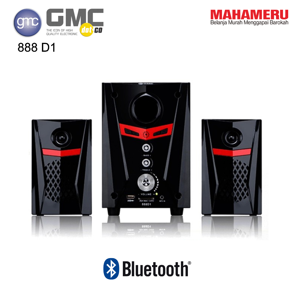 SPEAKER AKTIF GMC 888 D1 B