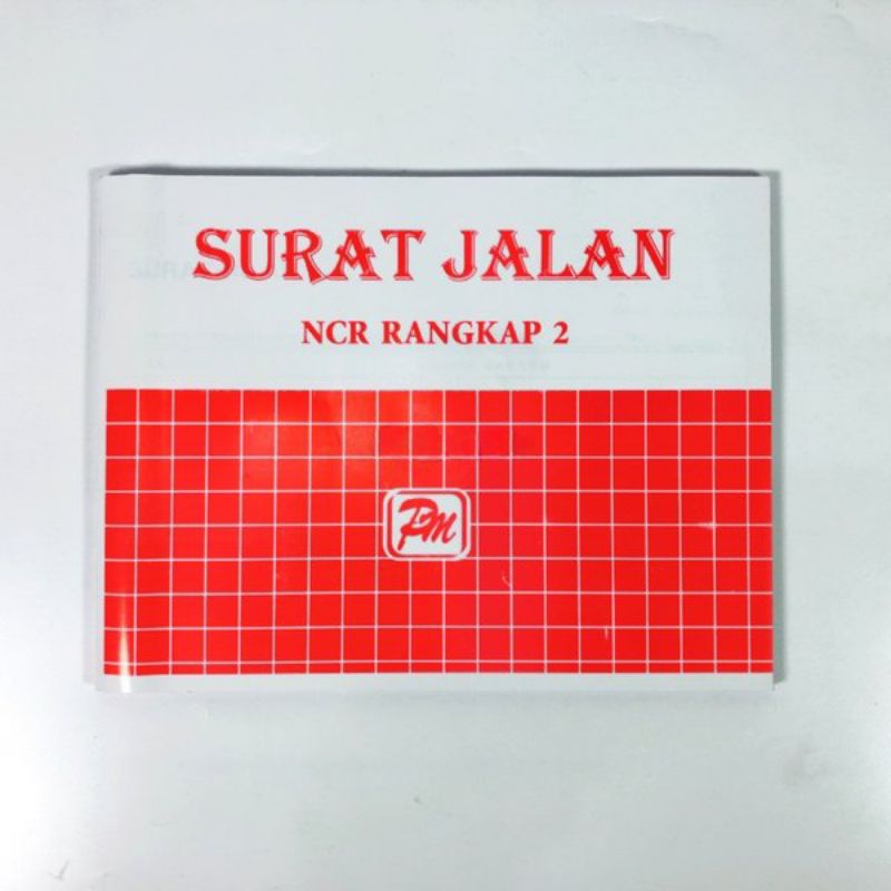 

Surat jalan Rangkap 2/Nota Jalan 2Ply - 1pack isi 10pcs