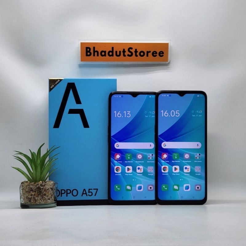 Oppo A57 4/64 4/128 GB Garansi Resmi Indonesia Second