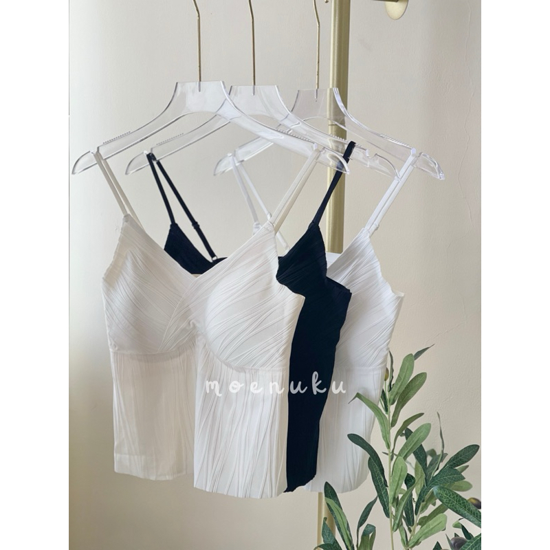 Tanktop Basic Premium Tengtop Panjang V Rompi Bra Wanita Cantik Seksi