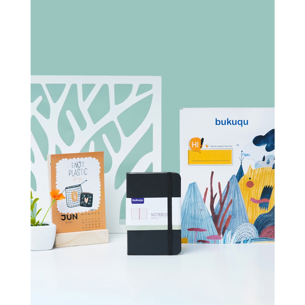 

Bukuqu Classic Notebook Uk A6 Black, Dotted