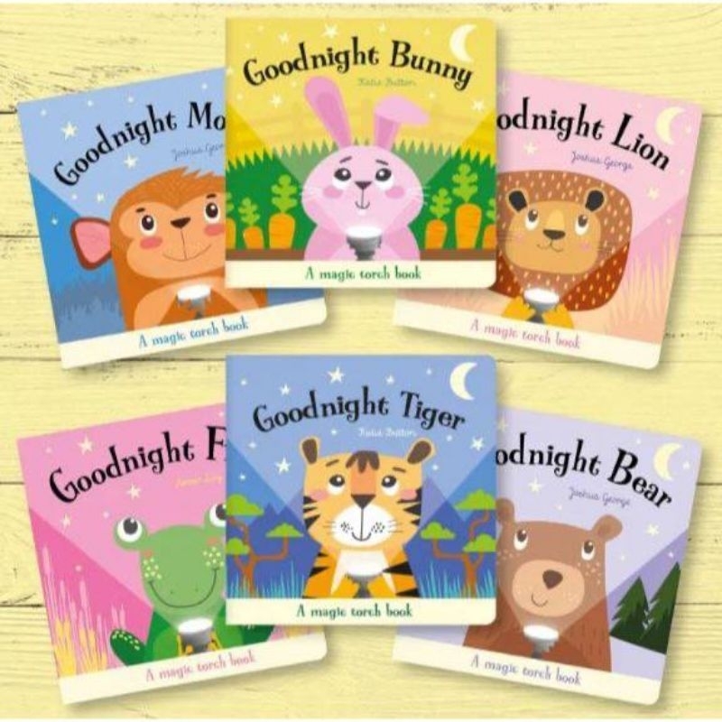 Boardbook Magic Torch Book Series