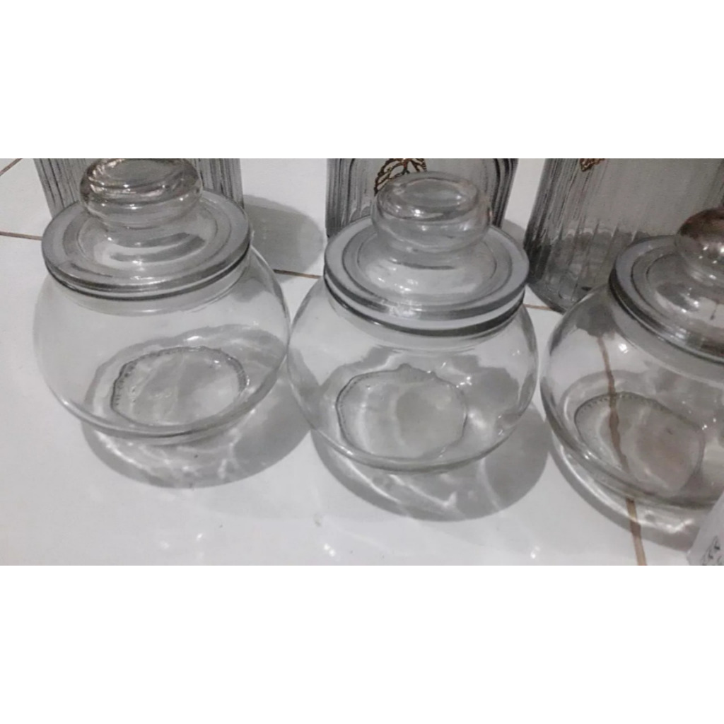Toples kaca mini unik estetik