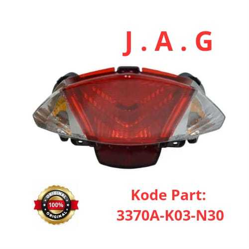 Lampu Belakang (Lighr Assy RR Comb) 3370A-K03-N30 – Revo FI