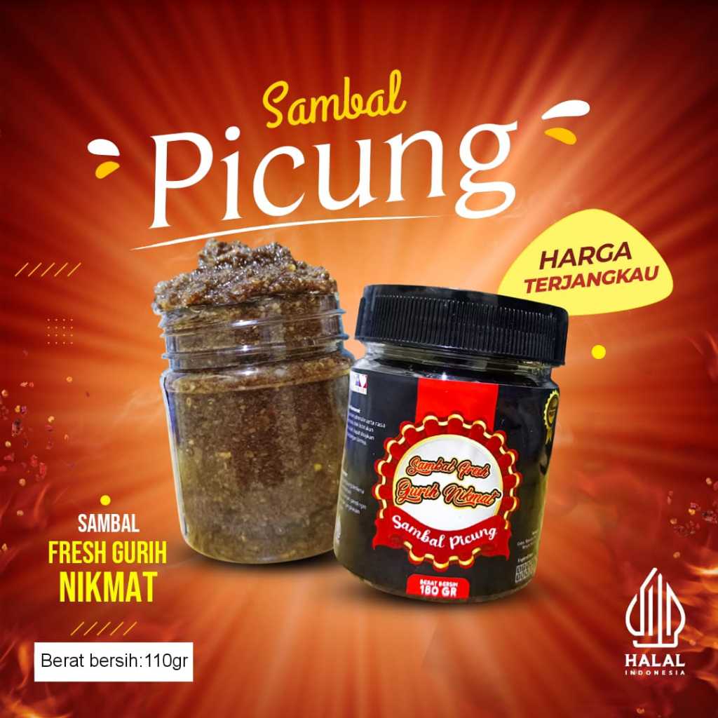 

PROMO~SAMBAL PICUNG / KLUWEK/SAMBAL BEBEK MADURA FRESH ENAK