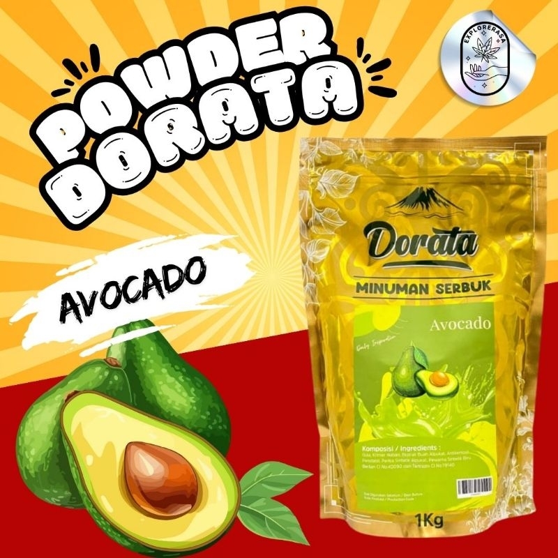 

Dorata powder varian rasa avocado isi 1kg
