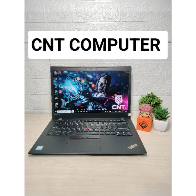 Laptop Lenovo T470s Core i7-7600 vPro, 12/256GB Murah Berkualitas
