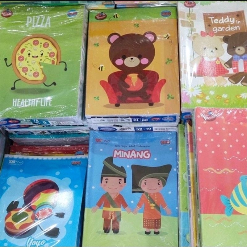 

Brand SIDU Buku Tulis Isi 38 Lembar (1pak) Tebal Berkualitas Pilihan Pelajar Murah