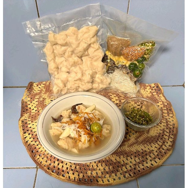 

Paket Tekwan Palembang Frozen Asli (3-4 Porsi atau 500gr)