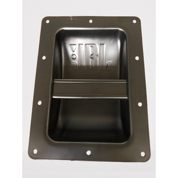 Handle Box Speaker Besi JBL Pegangan Box Salon Model JBL/ Plat Besi Hitam JBL