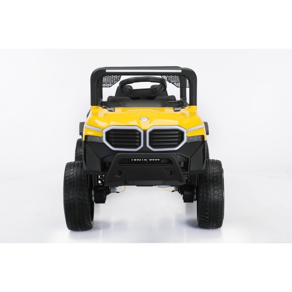 Mainan Mobil Aki Jeep Anak Yukita B868 Ban Karet - Kuning