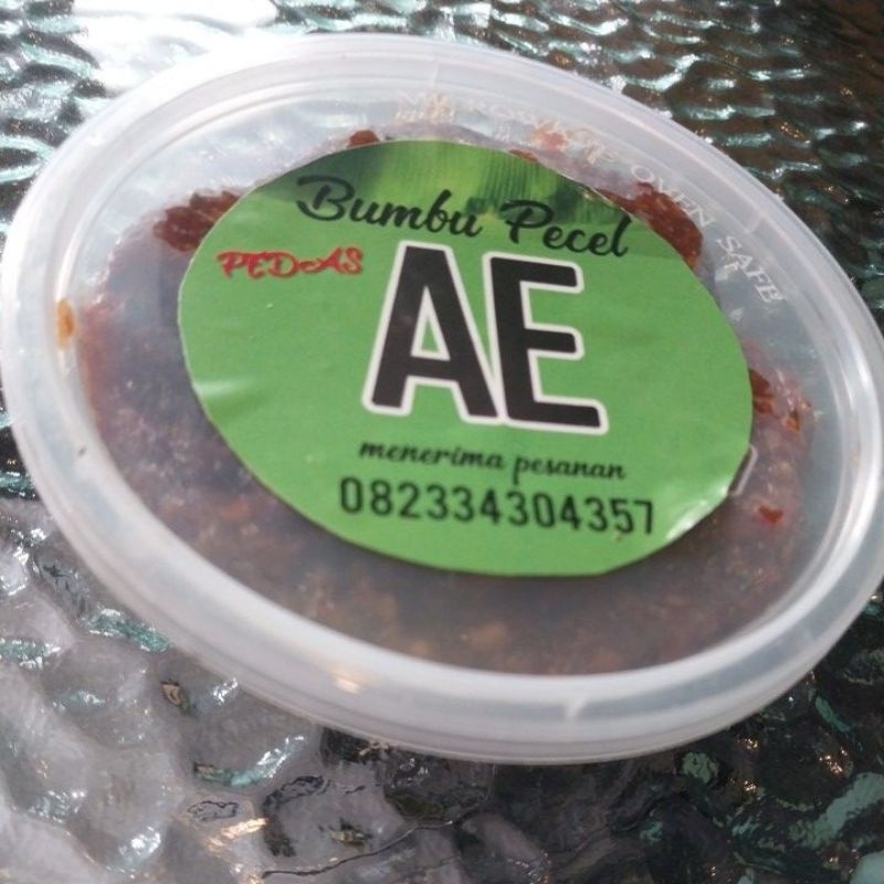 

Bumbu Pecel AE Pedas 200g