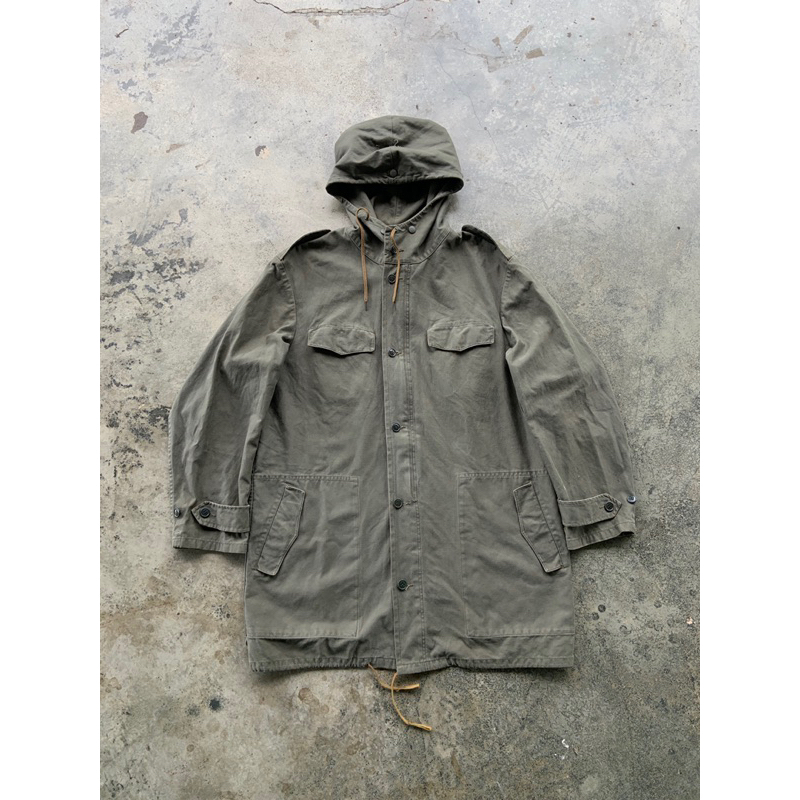 Vintage 80’s Feuchter Ringelai German Army Military Parka Jacket