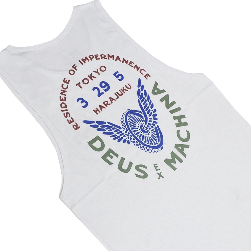 Lekbong Singlet Deus Ex Machina TOKYO HARAJUKU WHITE KODE E4T1
