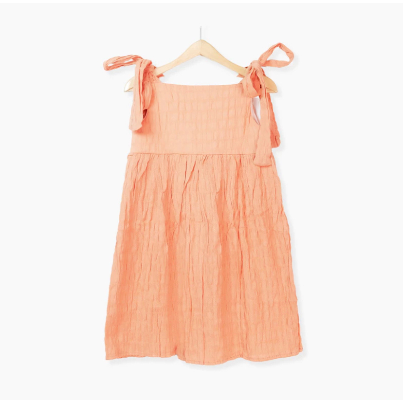 Dress Ribbon Truffle | Dress Anak Perempuan Import Thailand | Dress Import Motif | Dress Anak Peremp