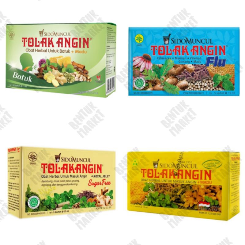 TOLAK ANGIN Obat Herbal Masuk Angin 5x15ml / Tolak Angin Flu / Tolak Angin Sugar Free / Tolak Angin 