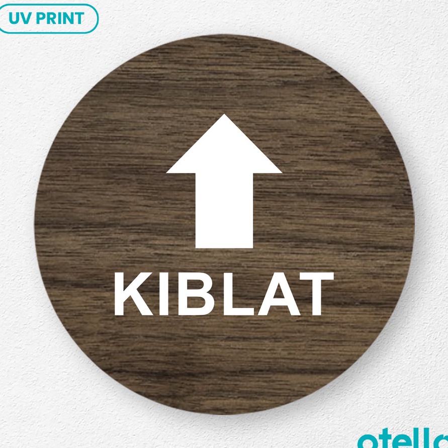

Beli Signage Arah Kiblat Sign Board Label Tempel Kayu Penunjuk Arah Sholat Sticker Stiker Rambu