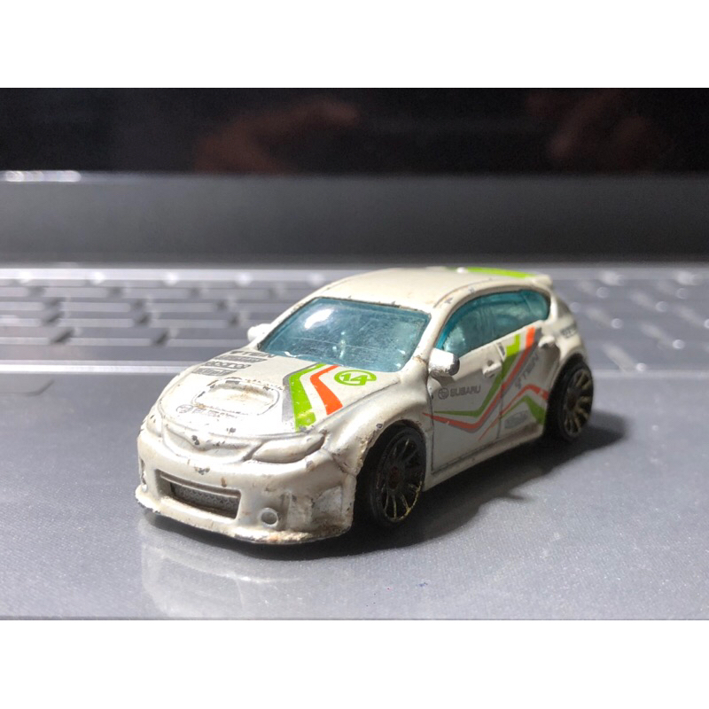 HOT WHEELS SUBARU WRX STI / HW CITY [ WHITE ]  Preloved hotwheels mattel.inc