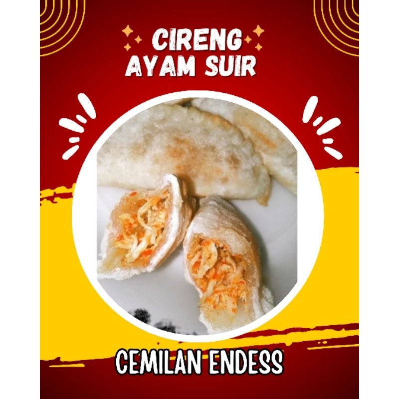 

Cireng ayam suir cemilan endesss
