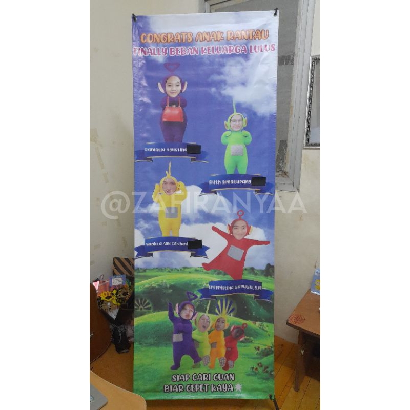 DESAIN BANNER SIDANG/WISUDA