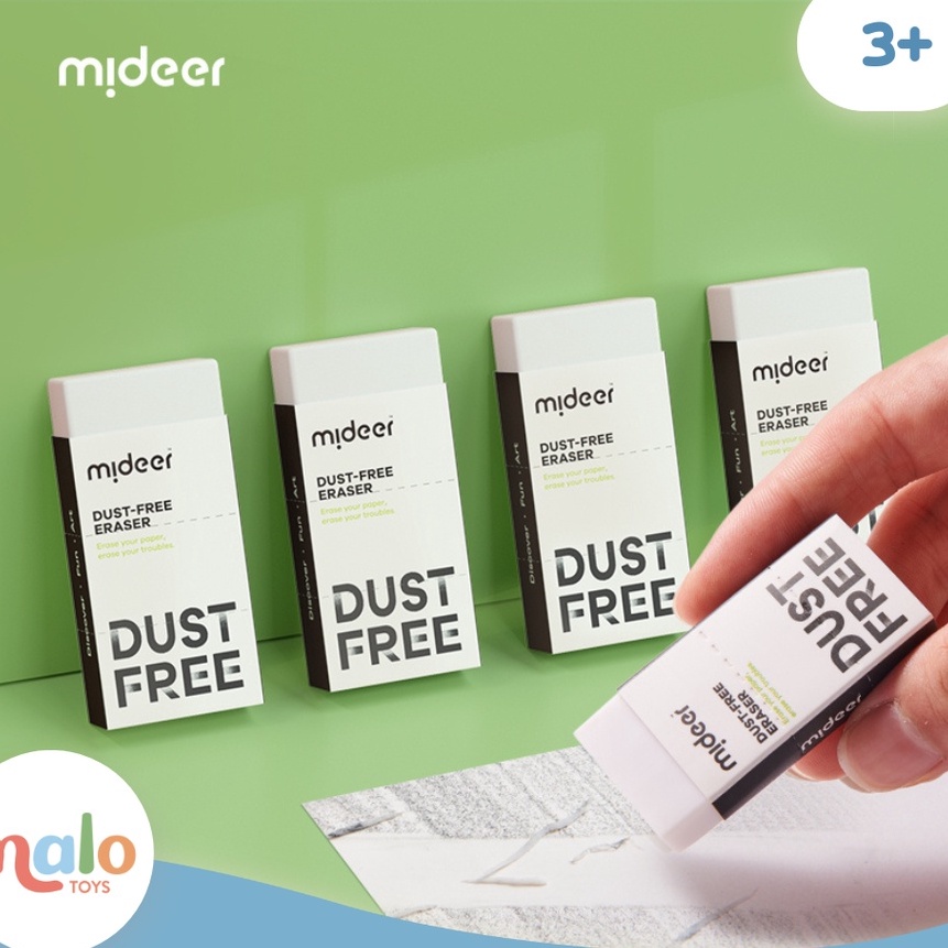 

KI3 MALOTOYS Mideer Eraser 3in1 Penghapus Karet Pensil Alat Tulis Anak Setip Stip Peralatan Sekolah Kantor Malo Toys
