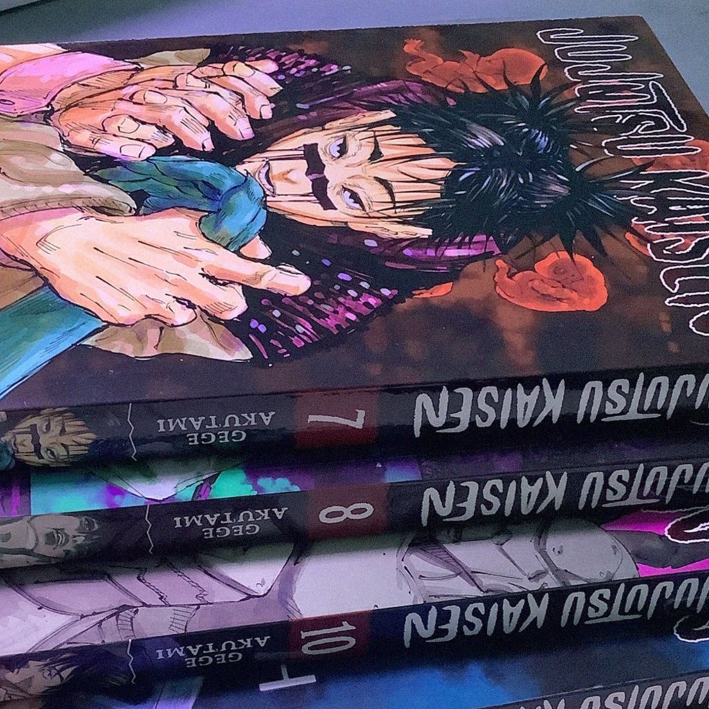 Jujutsu Kaisen English Manga ORIGINAL VIZ Preloved Vol. 7,8,10