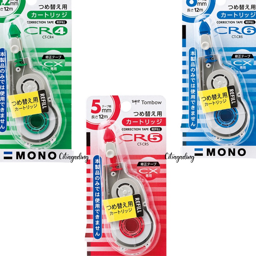 

Pilihan REFILL CORRECTION TAPE TOMBOW MONO CT CR PITA KOREKSI 12m ISI ULANG TIPEX KERTAS GROSIR LUSIN MURAH