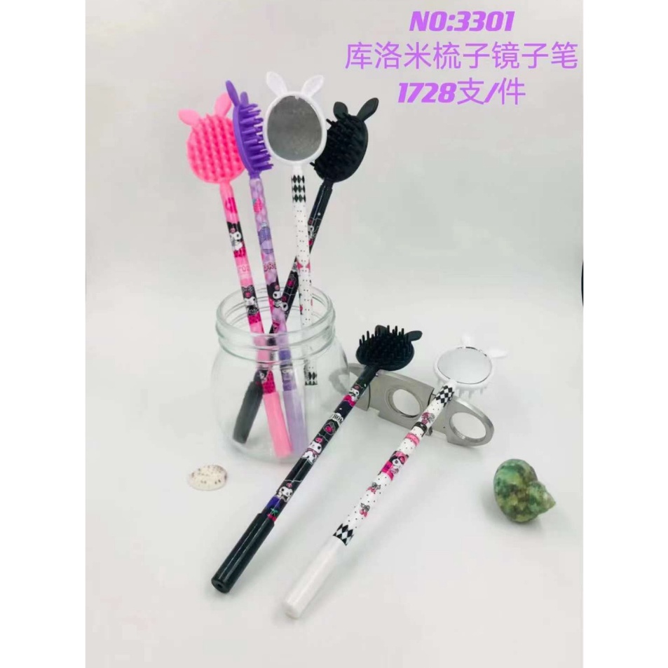 

12pc PENA BALLPEN PEN GEL motif gantung SISIR SANRIO