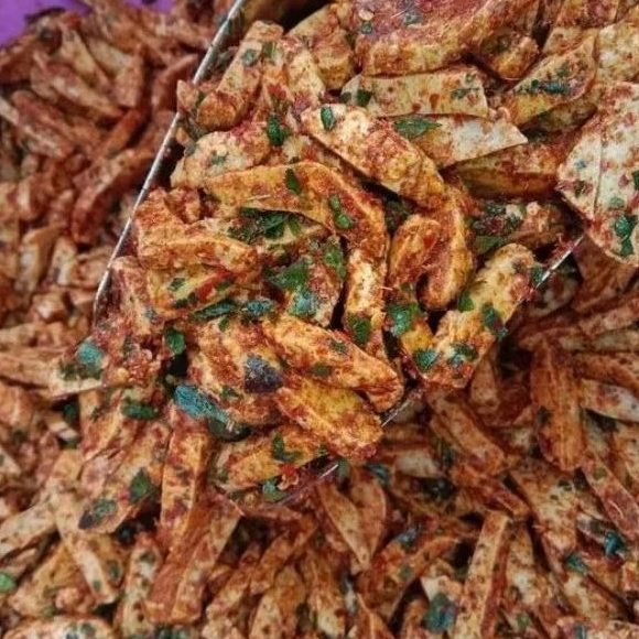 

Basreng pedas daun jeruk kemasan 500gram-1kg produk rumahan fresh