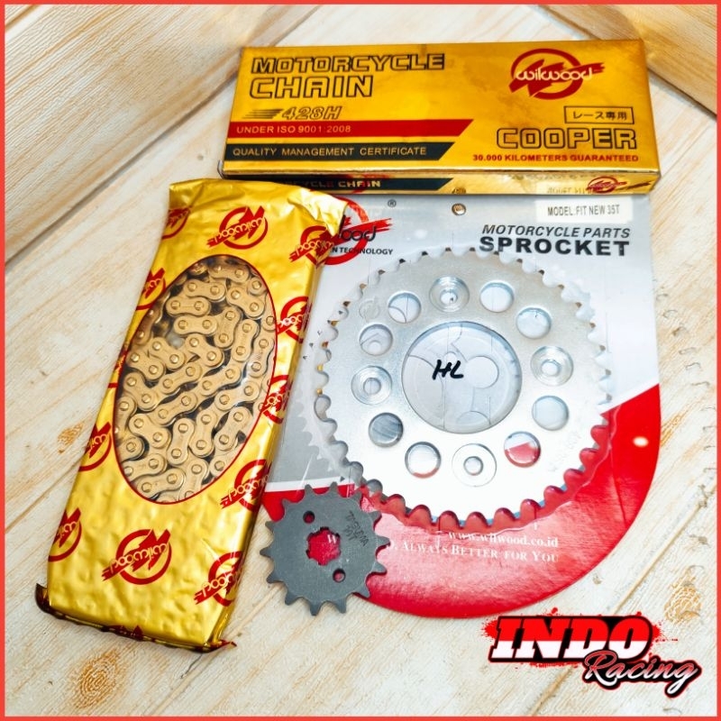 Gir Gear Set Wilwood Supra X 125 Karisma Blade Revo Absolute Supra Fit New Gear Set Wilwood Rantai G