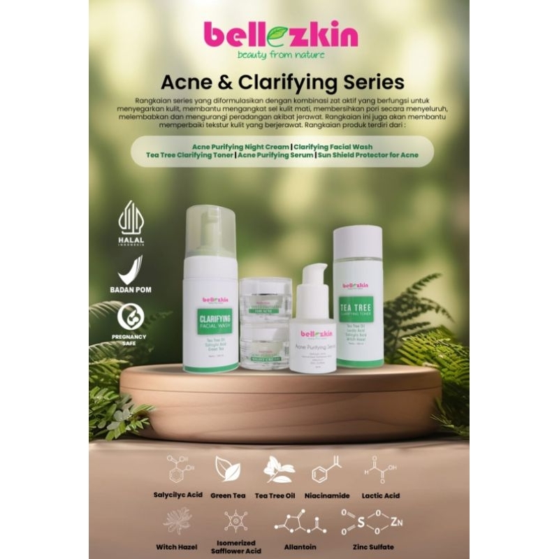 Bellezkin Paket Skincare Kulit Berminyak dan Berjerawat