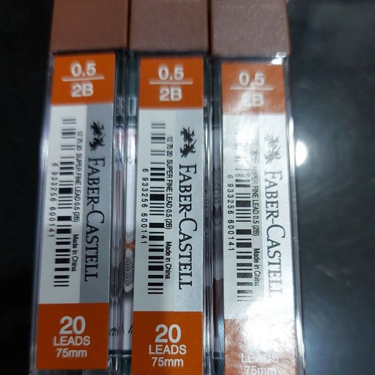 

Harga Murah isi pencil mekanik faber castle 5 2b tertera harga 1 pack besar 12 tube