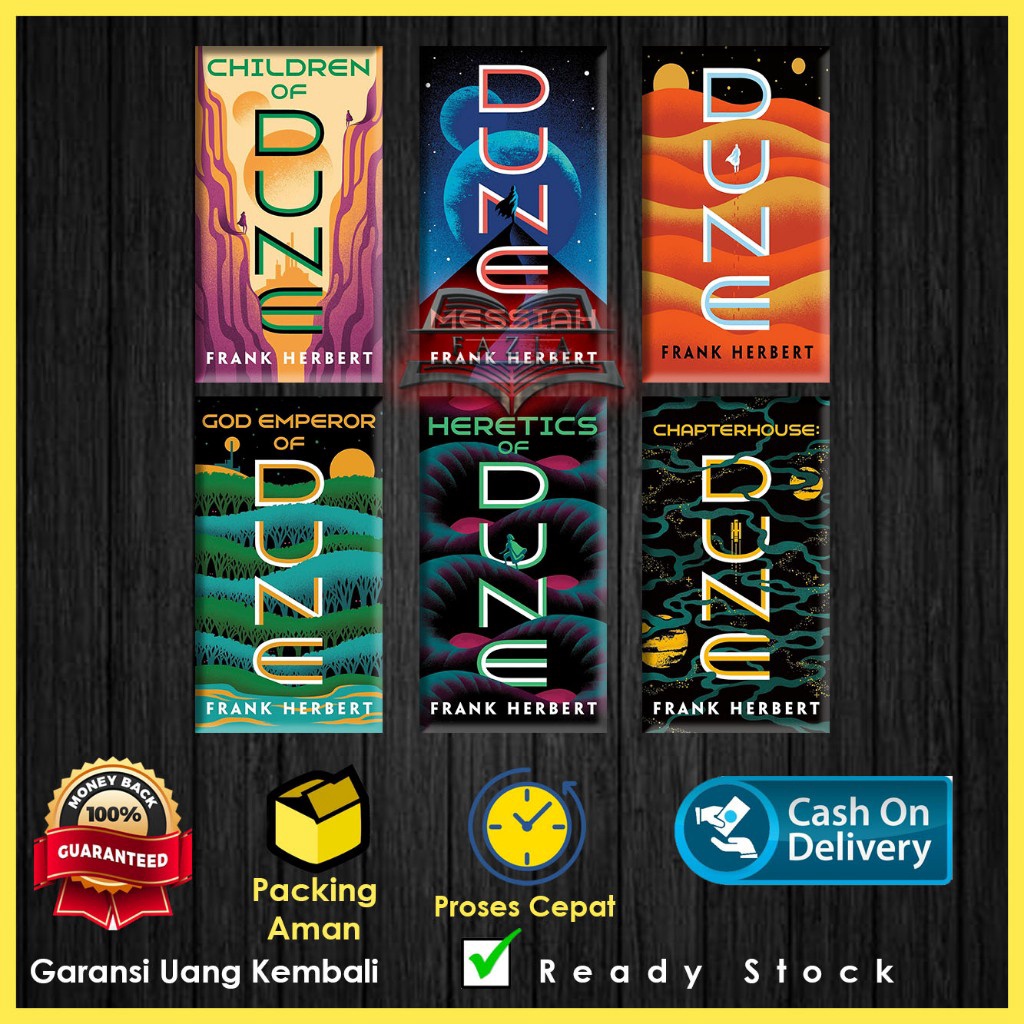 TERBATAS EnglishIndonesia Dune  Dune Messiah  Children of Dune  God Emperor of Dune  Heretics of Dun