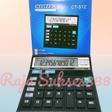 

KP8 Kalkulator Calculator CLTHZEN CT512 12Digit Mirip Citizen
