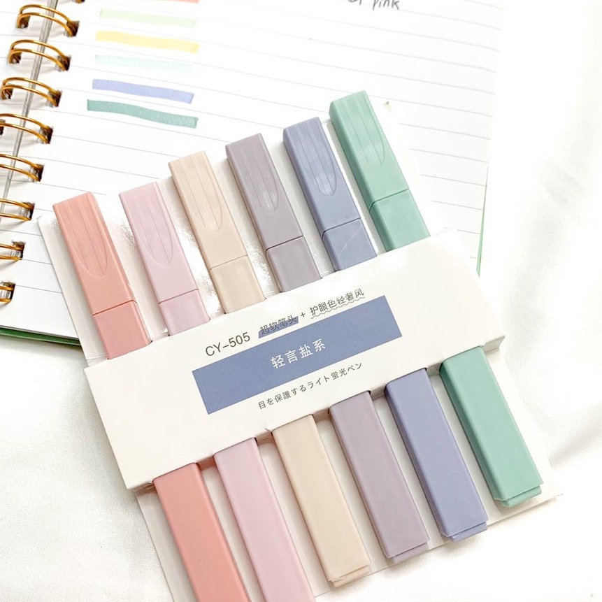

Promo Stabilo Balok 1 Set 6 pcs Stabilo Mewah Highlighter Warna Pastel PerBOX lucu imut kado unik souvern
