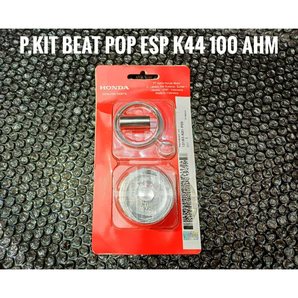 PISTON KIT BEAT ESP K44 BEAT POP OVZ STD,50,100 ORI AHM-BOYRENK RACING