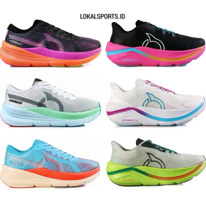 KODE X6G SEPATU RUNNING ORTUSEIGHT HYPERBLAST 2  ORTUSEIGHT HYPERBLAST 13  HYPERBLAST NEO 1 ORIGINAL