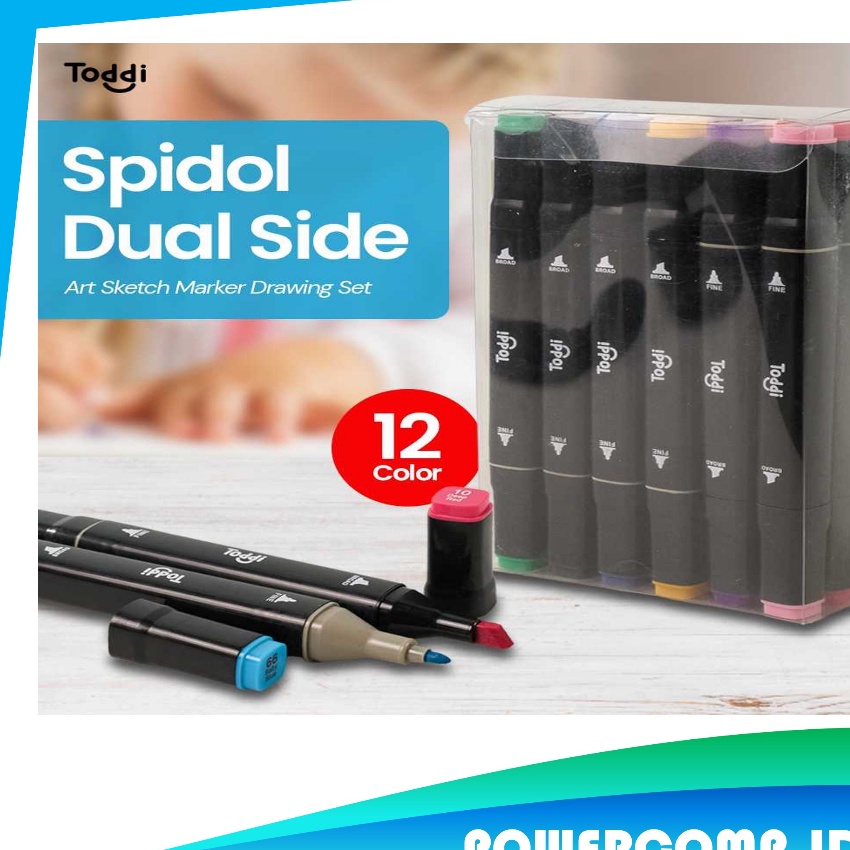

KF7 Toddi T12 Warna Spidol Permanen Spidol Warna Warni Spidol 1 Pack 12 Warna Pena Spidol Seni 12 Warna Pena Spidol Seni Perlengkapan Seni Animasi Gambar Pena Penanda Set Pena Spidol Set Spidol Gambar