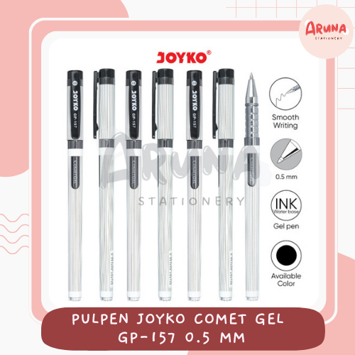 

Pulpen Joyko Comet Gel GP-157 0.5 mm