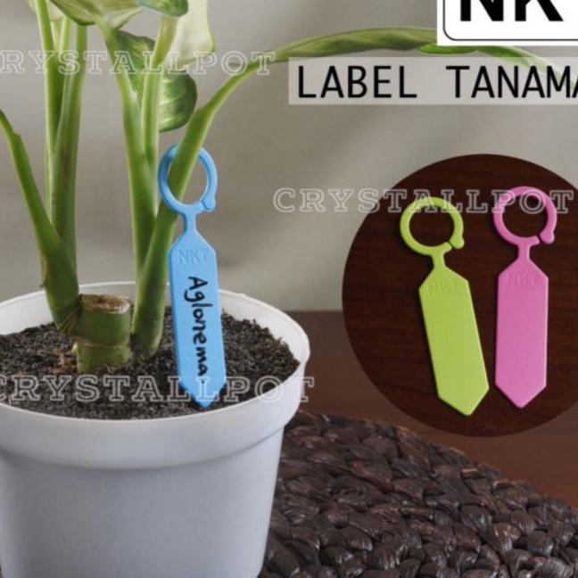 

Limit label tag tanaman nkt warna warni name tag bahan tebal per pack isi 5 pcs