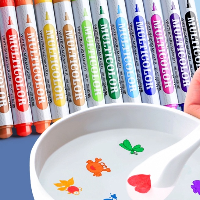 

KP8 Magic marker floating pen waterspidol ajaibSpidol Apung Air spidol Papan TulisTHIMPLE