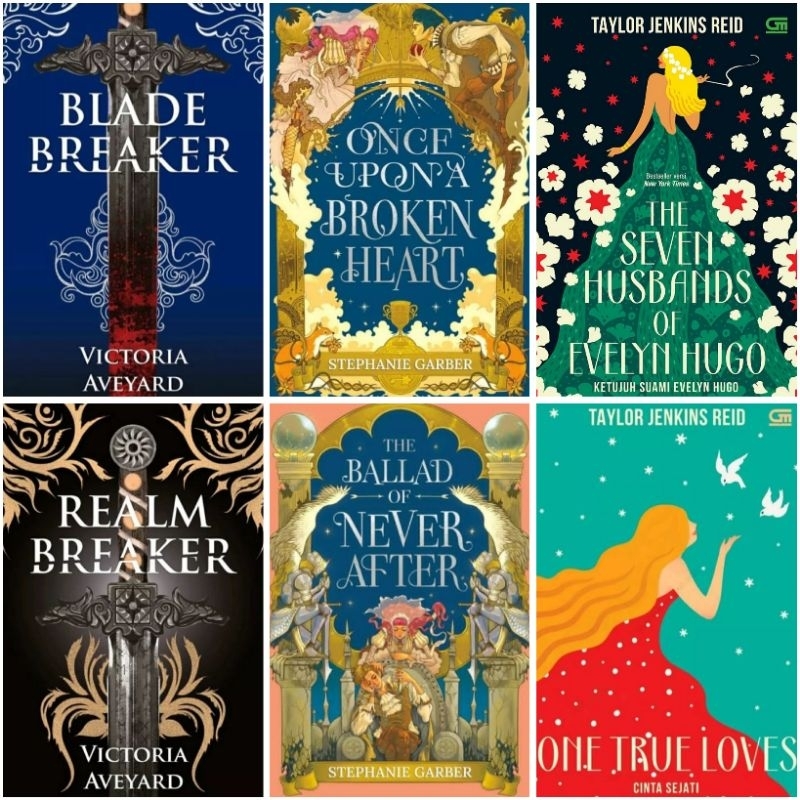 Victoria Aveyard Blade Breaker Realm Breaker, Stephanie Garber Broken Heart Never After, Taylor Jenk