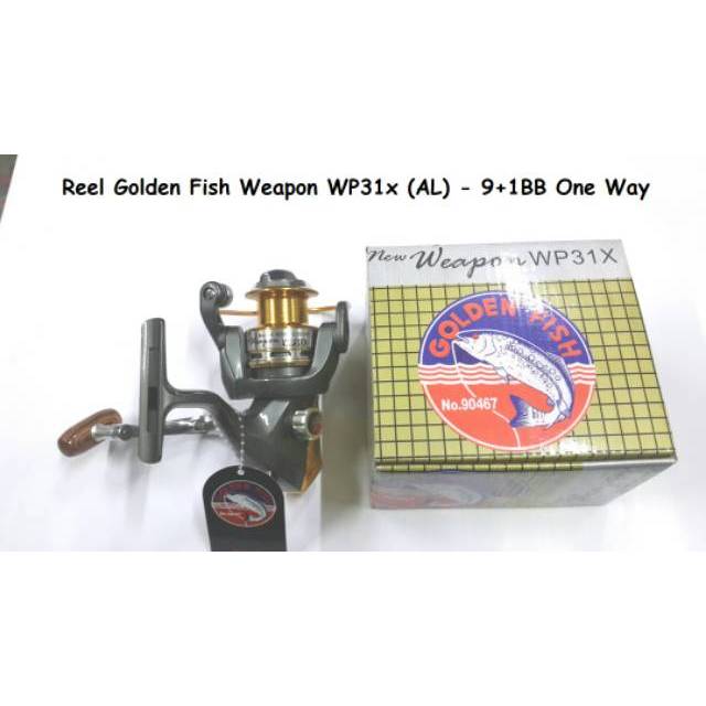 Reel Pancing / Kerekan Pancing Golden Fish Weapon Series 31X