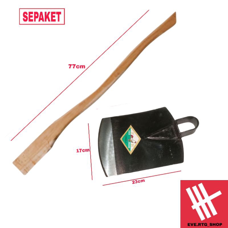 Cangkul Cap Ayam Pacul Anti Lengket Pacul Tanah