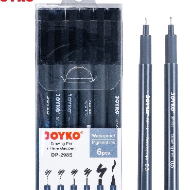 

Wah Spidol Drawing Joyko DP298S Drawing Pen Joyko 1 SET 6 PCS