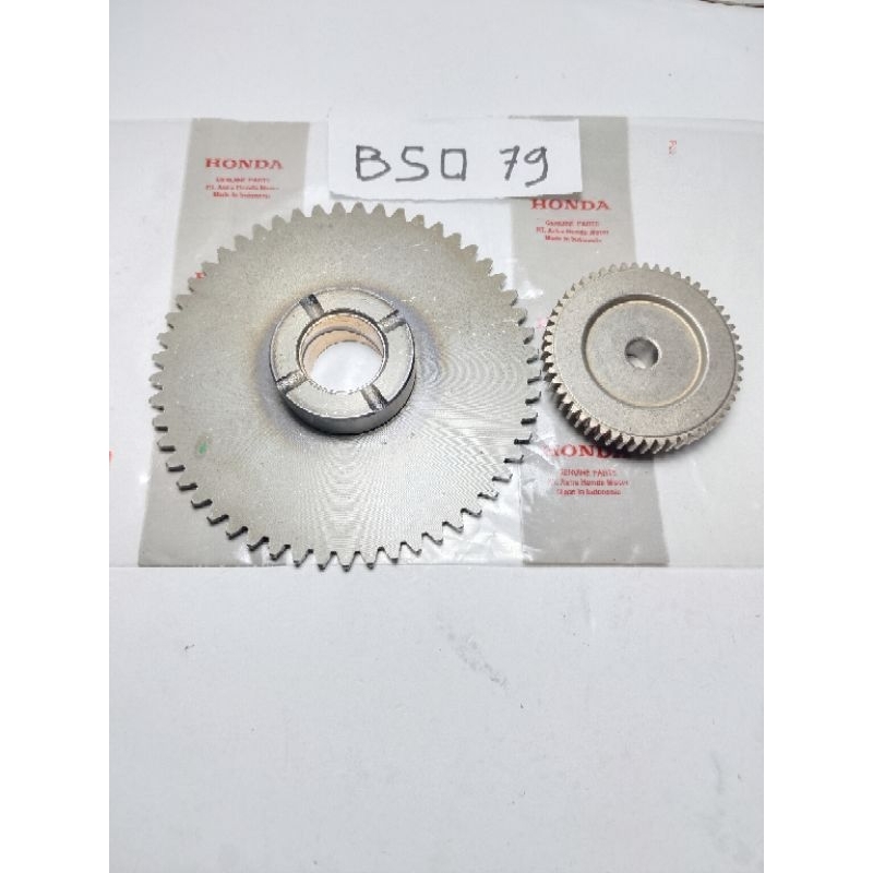Gear Stater Gir Gigi Starter BESAR KECIL motor Honda CB 150 R, CB150, CB150R OLD K15 Original lostpa