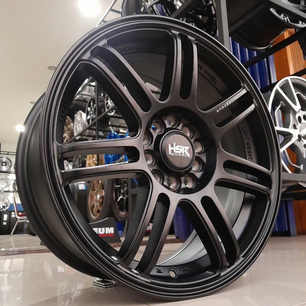 Velg enkei r16 mobil terios new avanza hsr boon ring 16 lubang 5 full hitam